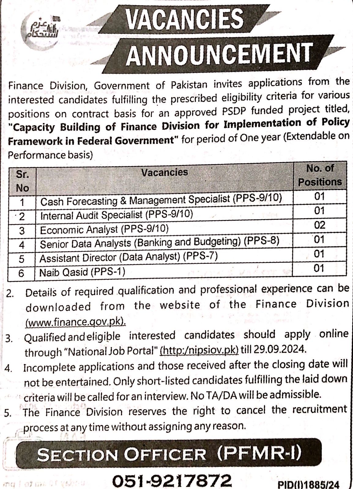 Internal Audit Specialist 
